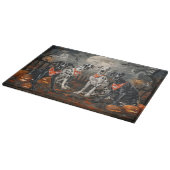 Great Dane Halloween Spoken Snijplank (Hoek)