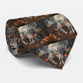 Great Dane Halloween Spoken Stropdas (Opgerold)
