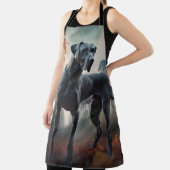 Great Dane Halloween Verschrikkelijk Schort (Insitu)