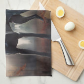 Great Dane Halloween Verschrikkelijk Theedoek (Quarter Fold)