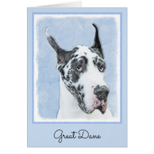 Great Dane (Harlequin) schilderen - Oorspronkelijk