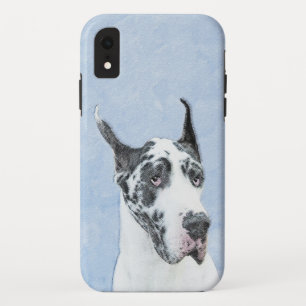 Great Dane (Harlequin) schilderen - Oorspronkelijk Case-Mate iPhone Case