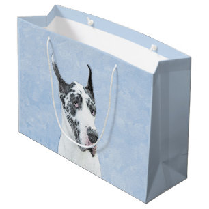 Great Dane (Harlequin) schilderen - Oorspronkelijk Groot Cadeauzakje