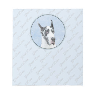 Great Dane (Harlequin) schilderen - Oorspronkelijk Notitieblok