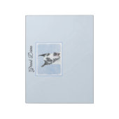 Great Dane (Harlequin) schilderen - Oorspronkelijk Notitieblok (Linkerzijde)