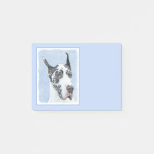 Great Dane (Harlequin) schilderen - Oorspronkelijk Post-it® Notes