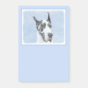 Great Dane (Harlequin) schilderen - Oorspronkelijk Post-it® Notes