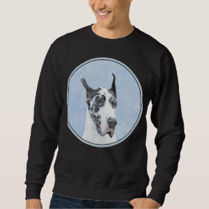 Great Dane (Harlequin) schilderen - Oorspronkelijk Trui