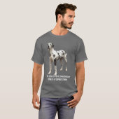 Great Dane Harlequin Unisex T-Shirt (Voorkant volledig)