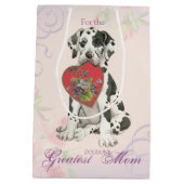 Great Dane Heart Mam Medium Cadeauzakje (Achterkant)