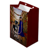 Great Dane Holiday Medium Cadeauzakje (Voorkant Gekanteld)