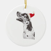 Great Dane Holiday Ornament (Voorkant)