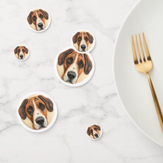 Great Dane Hond 3D Geïnspireerd Confetti (Groep)