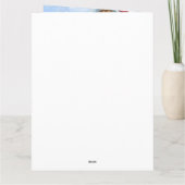 Great Dane-hond in sneeuw Kerstmis Hondenhok  Kaart (Achterkant)