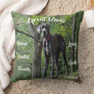 Great Dane-hond kenmerken Worp kussen Huisaccenten