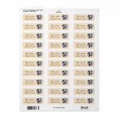 Great Dane-hond retouradreslabel Etiket (Full Sheet)