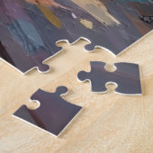 Great Dane Hond Valentijnsdag Zachte Hart Legpuzzel (Zijkant)