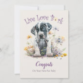 Great Dane honden adoptie, Gotcha-dag Kaart (Voorkant)