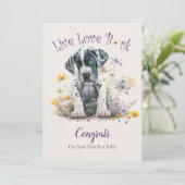 Great Dane honden adoptie, Gotcha-dag Kaart (Staand voorkant)