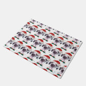 Great Dane hondenras Kerststerren Deurmat (Schuin)