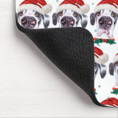 Great Dane-hondenras Kerststerren Muismat (Hoek)
