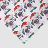 Great Dane-hondenras Kerststerren Tissuepapier (Detail)