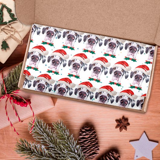Great Dane-hondenras Kerststerren Tissuepapier