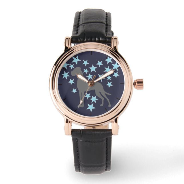 Great Dane-horloge Horloge (Voorkant)