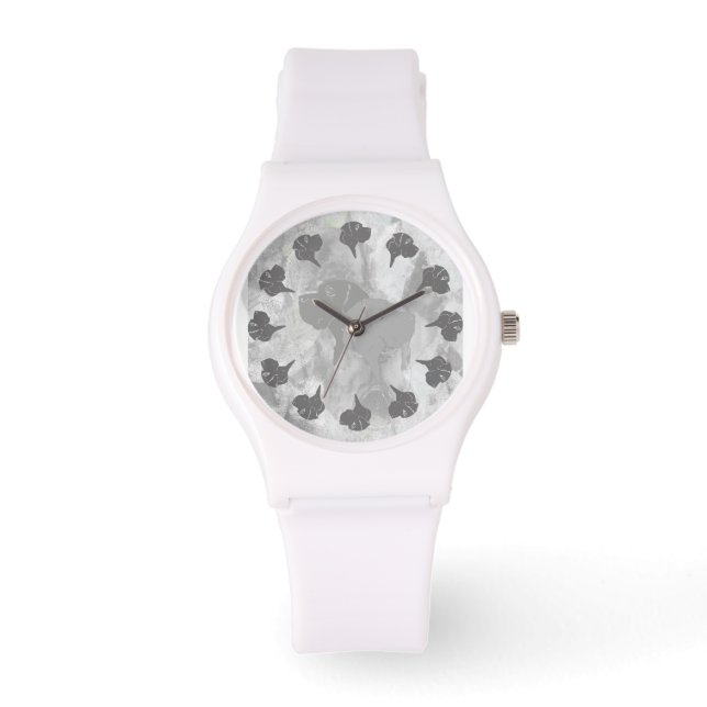 Great Dane-horloge Horloge (Voorkant)