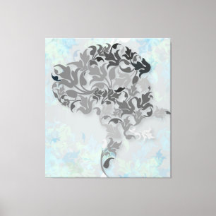 Great Dane Illustratie Canvas Afdruk