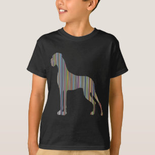 Great Dane Illustratie T-shirt