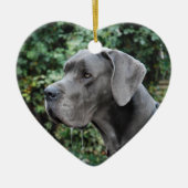 Great Dane Images Keramisch Ornament (Voorkant)