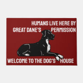 Great Dane Ingang  Deurmat (Voorkant)