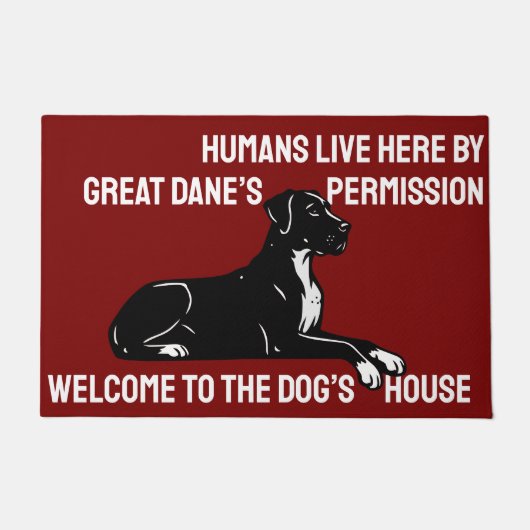 Great Dane Ingang Deurmat (Voorkant)