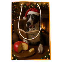 Great Dane Kaasbelasting Kerstcadeautas Medium Cadeauzakje