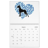 Great Dane kalender (Mar 2026)