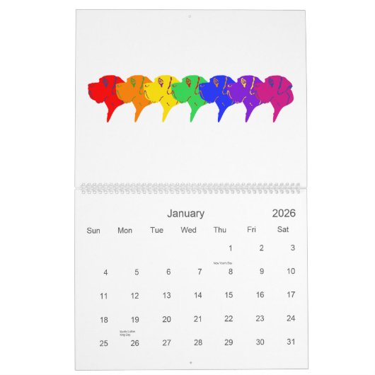 Great Dane kalender (Jan 2026)