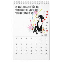 Great Dane kalender citaten