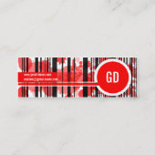 Great Dane Kennel Mini Visitekaartje (Achterkant)