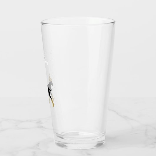 Great Dane Kerst Bier Glas (Links)