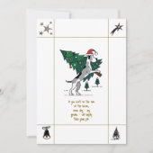 Great Dane Kerst Echte feiten over plicht Feestdagenkaart (Voorkant)