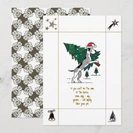 Great Dane Kerst Echte feiten over plicht Feestdagenkaart