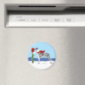 Great Dane KerstMail Merle UC Magneet (Insitu (Vaatwasser))