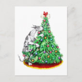 Great Dane kerstreach Goals Harle Feestdagenkaart (Voorkant)