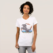 Great Dane Kinda Crabby Black UC T-shirt (Voorkant volledig)
