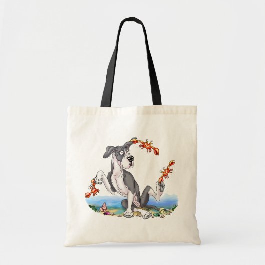 Great Dane Kinda Crabby Mantle UC Tote Bag (Voorkant)