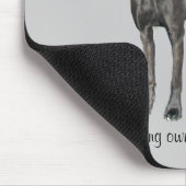 Great Dane King of Dogs Mousepad Muismat (Hoek)