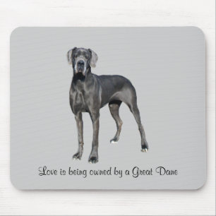 Great Dane King of Dogs Mousepad Muismat