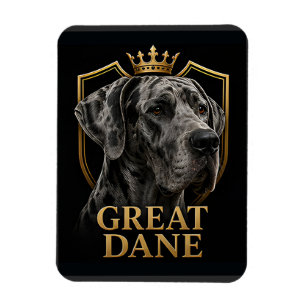Great Dane Koninklijke Hond Liefhebbers van zachte Magneet