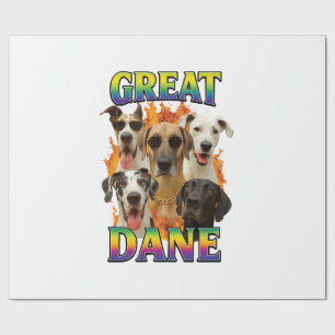 Great Dane Kopie Cadeaupapier